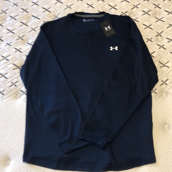Under Armour long sleeved Henley shirt - Picture 4 of 5